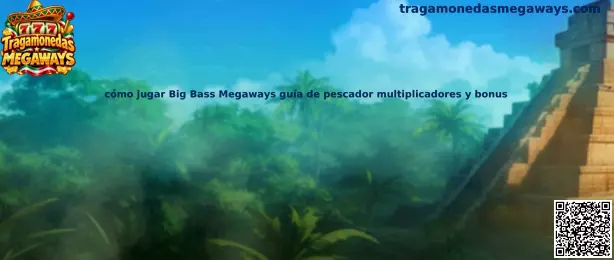 Imagen ilustrativa de Big Bass Megaways con temática de pesca, símbolos del juego y elementos relacionados con los bonos