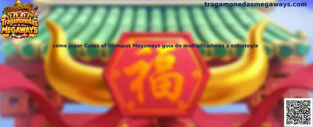 Imagen ilustrativa de Gates of Olympus Megaways para una guía de carretes, multiplicadores y mecánicas de juego