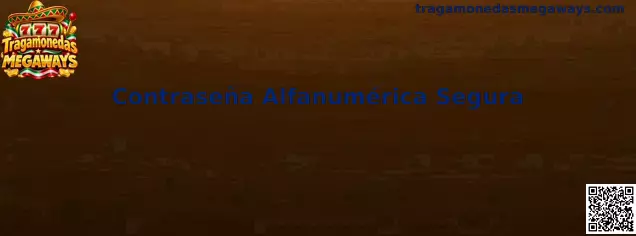 Guía para crear una contraseña alfanumérica segura