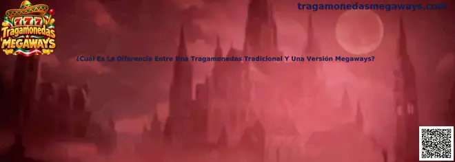 Comparación visual entre una tragamonedas tradicional y una tragamonedas Megaways